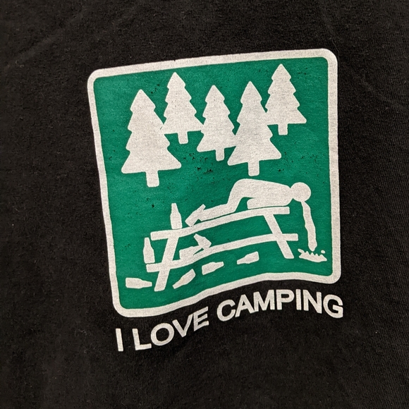 "I Love Camping" Tshirt - Picture 2 of 3